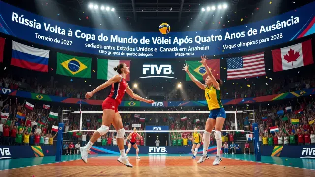Rússia Volta à Copa do Mundo de Vôlei Após Quatro Anos de Ausência